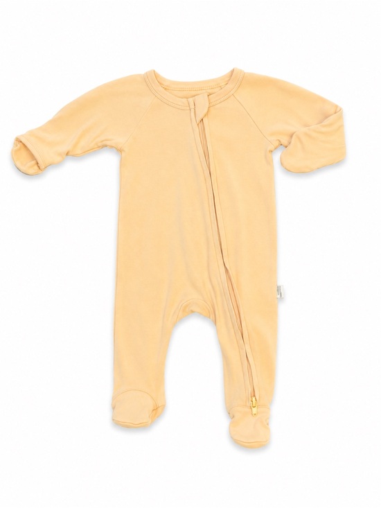 Goumi Other - Goumi x Babylist Kids 0-3M Footed Sleeper EUC Organic Zip Pajamas